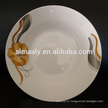 ceramic soup plate with simple design